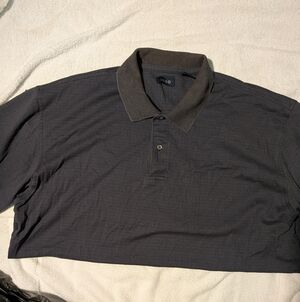 IZOD Men's Charcoal Polo Shirt